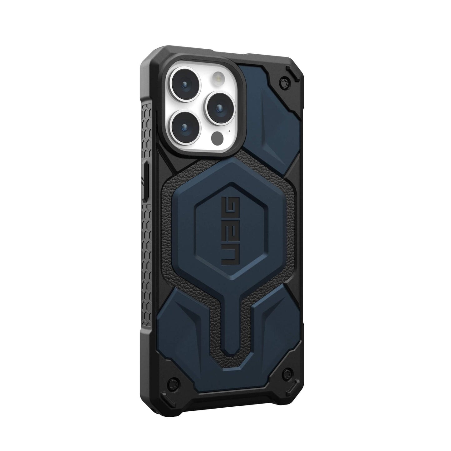 UAG Urban Armor Gear Monarch Pro MagSafe Case | Apple iPhone 15 Pro Max | mallard (blau)