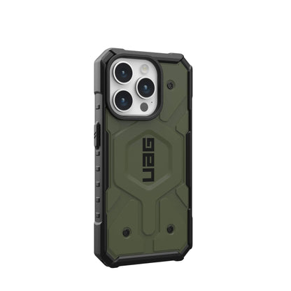 UAG Urban Armor Gear Pathfinder MagSafe Case | Apple iPhone 15 Pro | olive drab