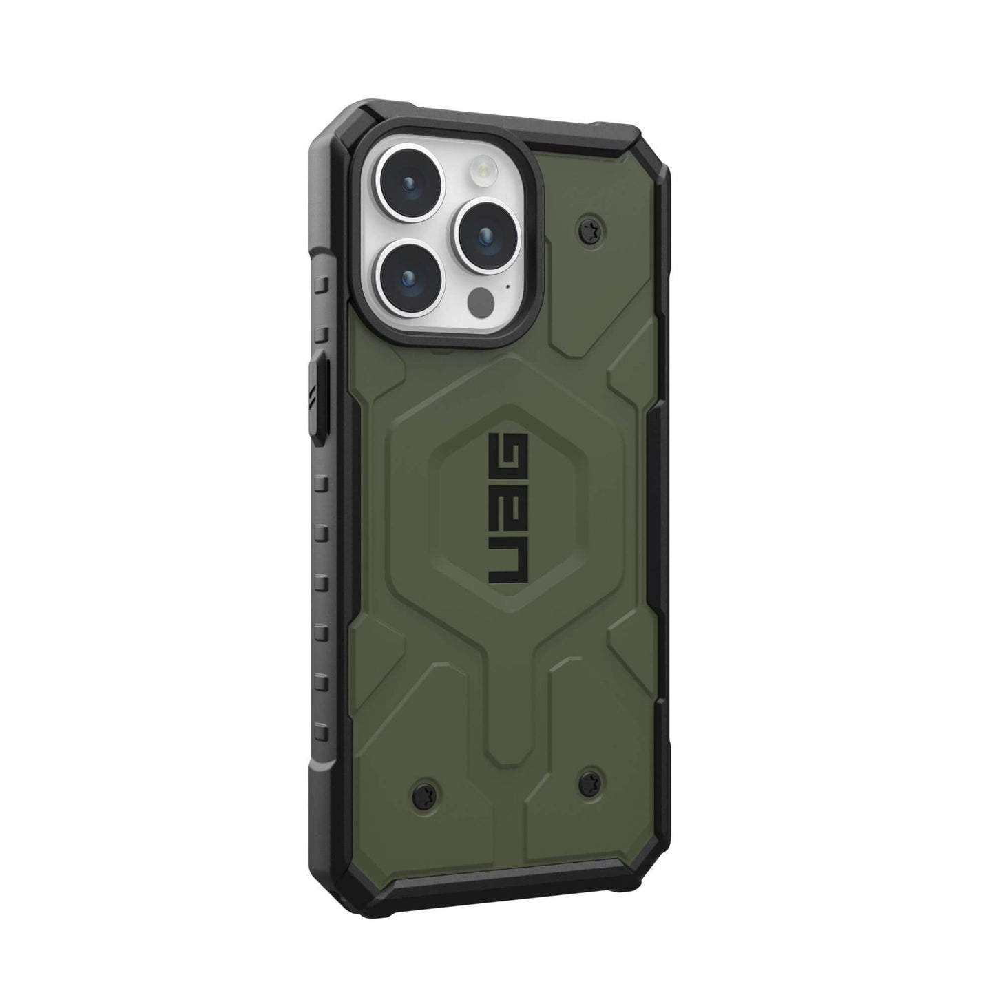 UAG Urban Armor Gear Pathfinder MagSafe Case | Apple iPhone 15 Pro Max | olive drab