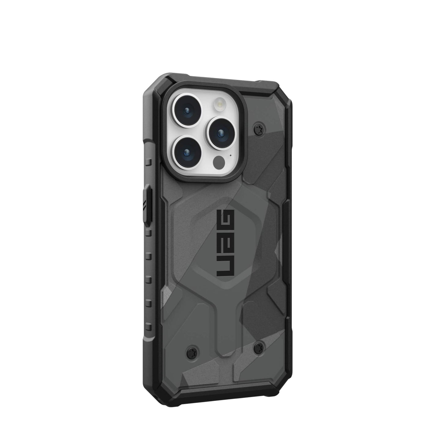 UAG Urban Armor Gear Pathfinder SE MagSafe Case | Apple iPhone 15 Pro | geo camo