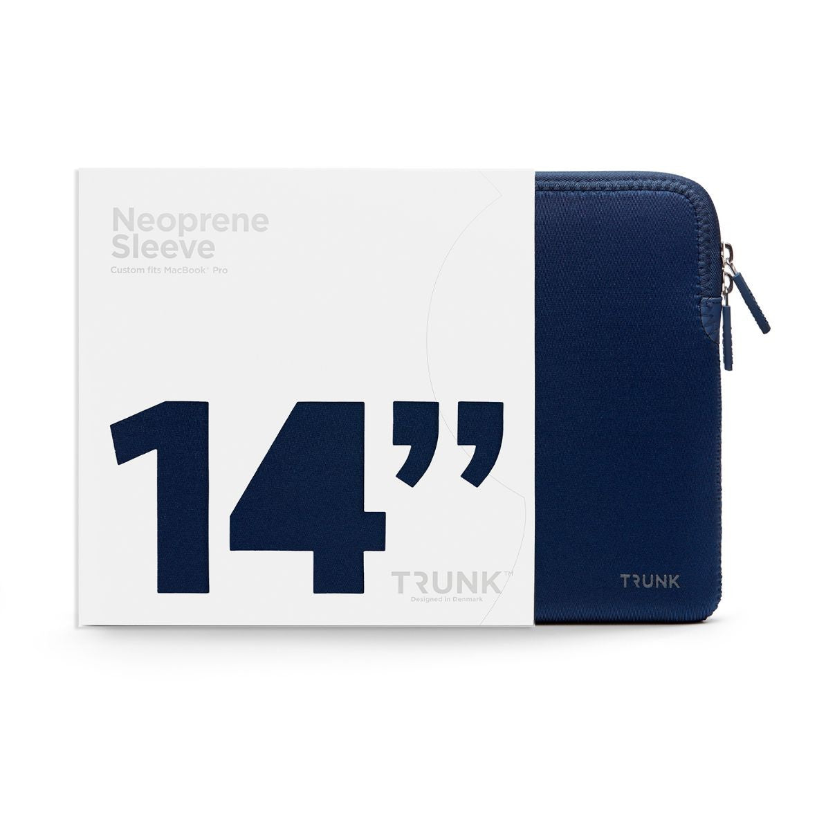 Trunk Neopren Sleeve für MacBook Pro 14", Navy