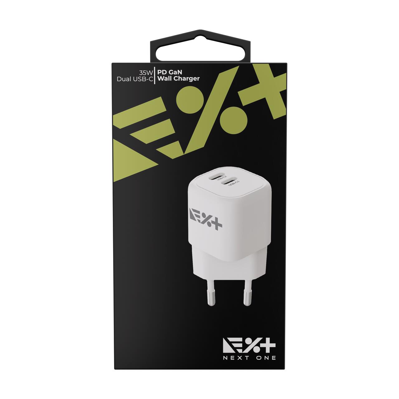 NEXT.ONE 35W USB-C GAN Power Adapter