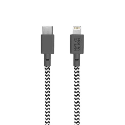 Native Union Belt Lightning auf USB-C Kabel 3m, zebra