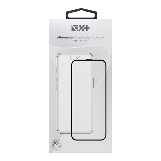 NEXT.ONE All-Rounder Glass Screen Protector mit Anbringhilfe für iPhone 17