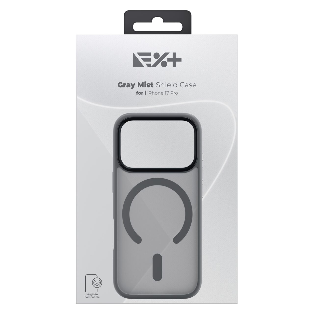 NEXT ONE Grey Mist Shield Case for iPhone 17 Pro | MagSafe