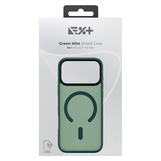 NEXT ONE Green Mist Shield Case for iPhone 17 Pro Max | MagSafe