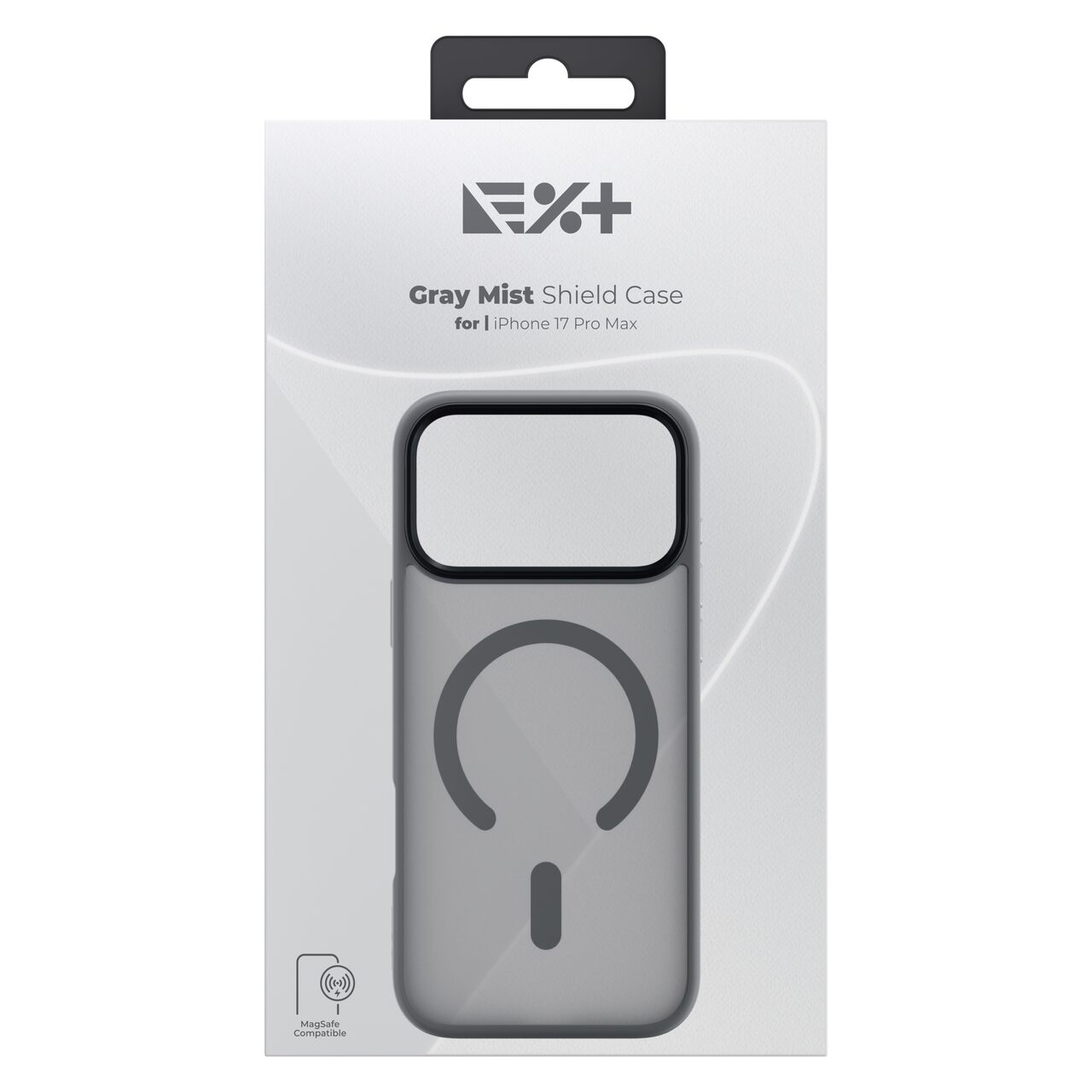 NEXT ONE Grey Mist Shield Case for iPhone 17 Pro Max | MagSafe
