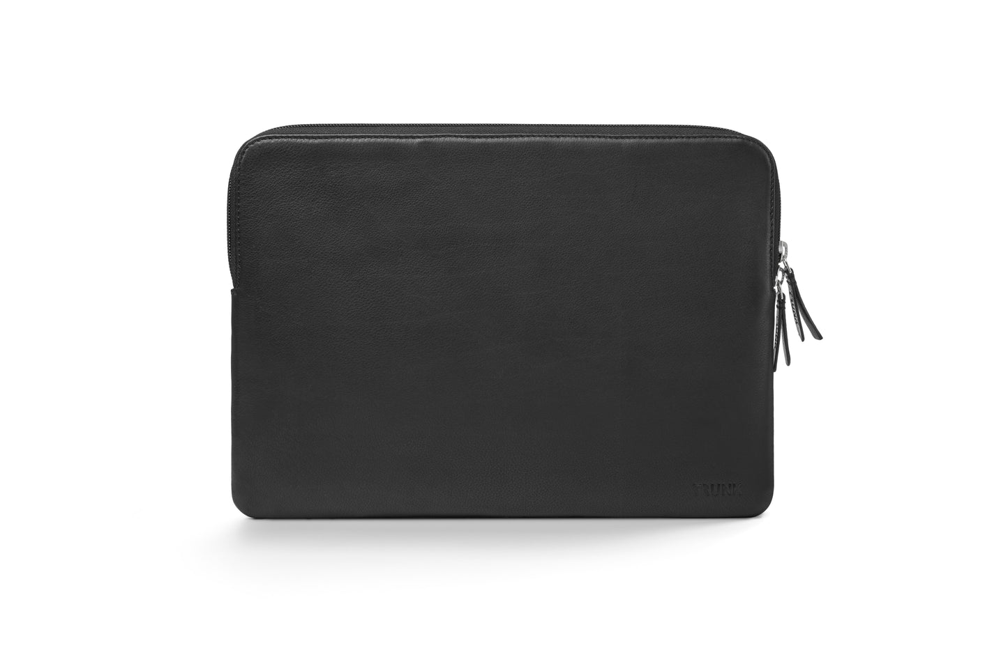 Trunk Leder Sleeve für MacBook Pro 13", Schwarz