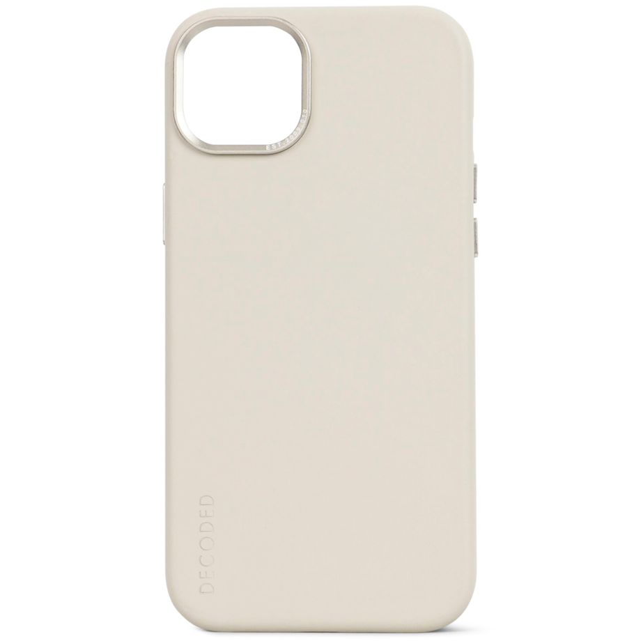 Decoded Leather Backcover for iPhone 15 Clay