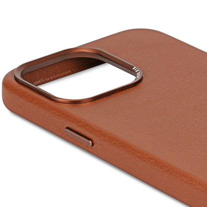 Decoded Leather Backcover for iPhone 15 Pro Max Tan