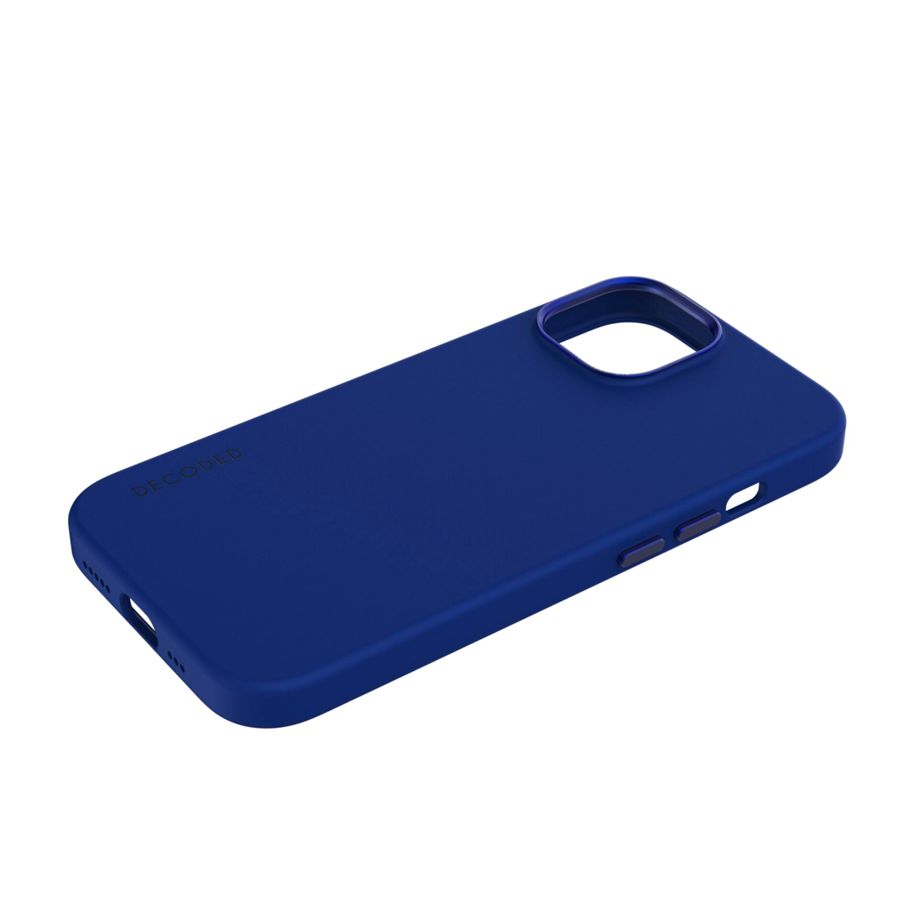Decoded - AntiMicrobial Silicone Backcover | iPhone 15 - Galactic Blue