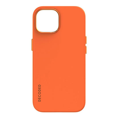 Decoded - AntiMicrobial Silicone Backcover | iPhone 15 Plus - Apricot Crush