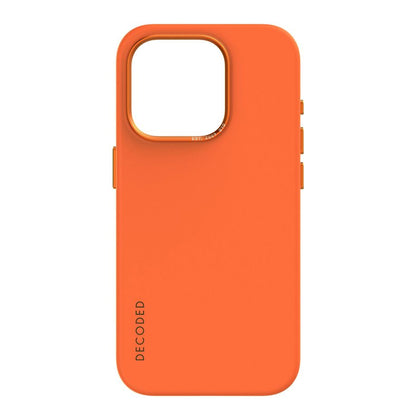 Decoded - AntiMicrobial Silicone Backcover | iPhone 15 Pro Max - Apricot Crush