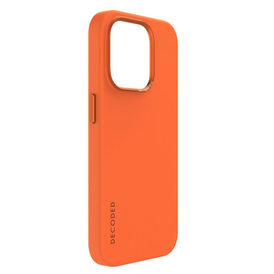 Decoded - AntiMicrobial Silicone Backcover | iPhone 15 Pro Max - Apricot Crush