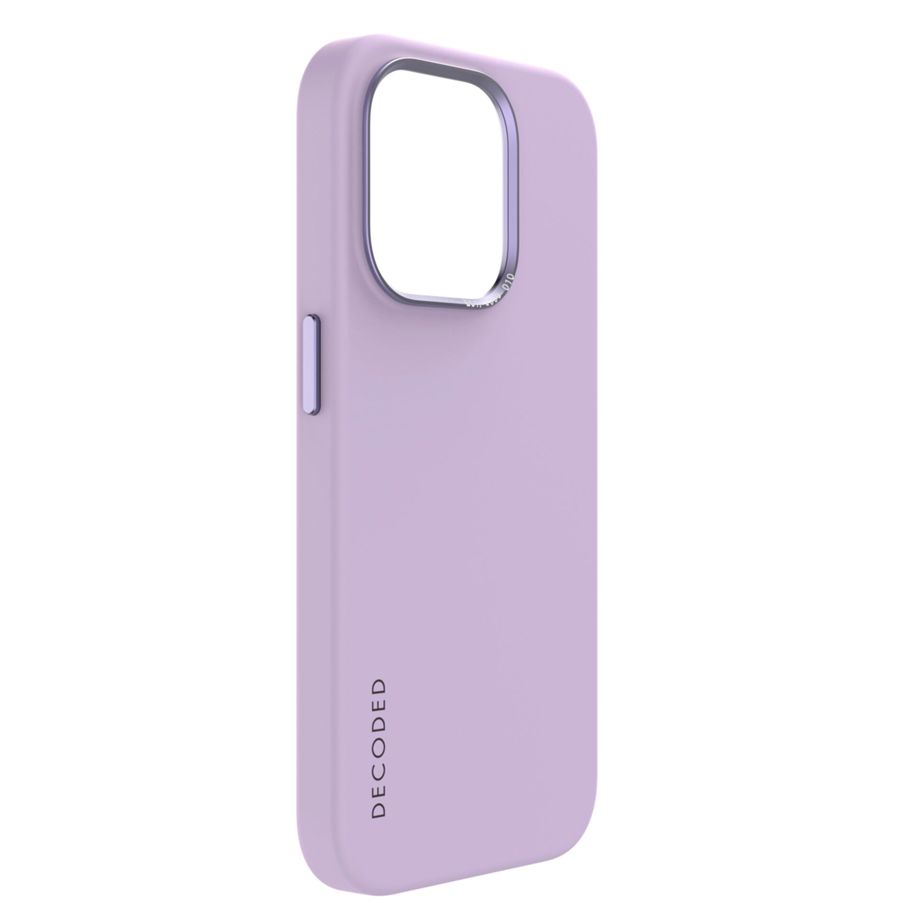 Decoded - AntiMicrobial Silicone Backcover | iPhone 15 Pro Max - Lavender