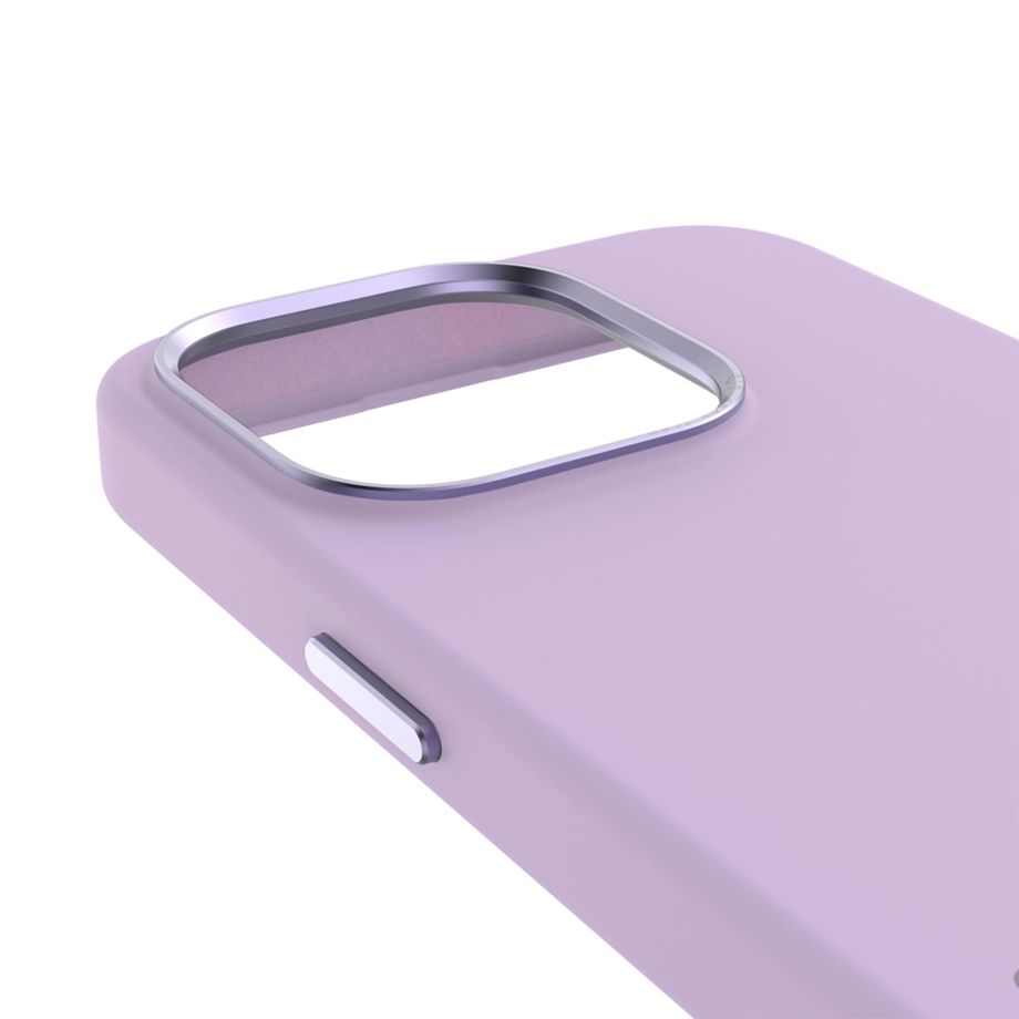 Decoded - AntiMicrobial Silicone Backcover | iPhone 15 Pro Max - Lavender