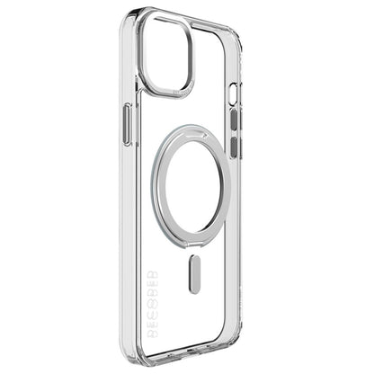 Decoded Recycled Plastic Loop Stand Backcover iPhone 15 Plus Transparant