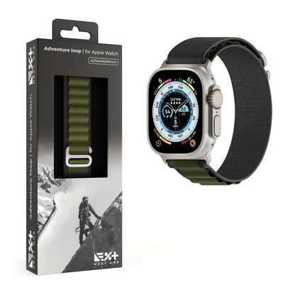 NEXT.ONE Adventure Loop für Apple Watch 42/44/45/49mm | Gray-Green