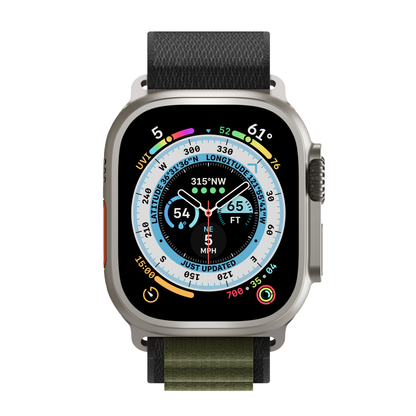 NEXT.ONE Adventure Loop für Apple Watch 42/44/45/49mm | Gray-Green