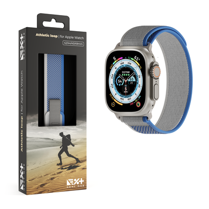 NEXT.ONE Athletic Loop für Apple Watch 42/44/45/49mm | Silver