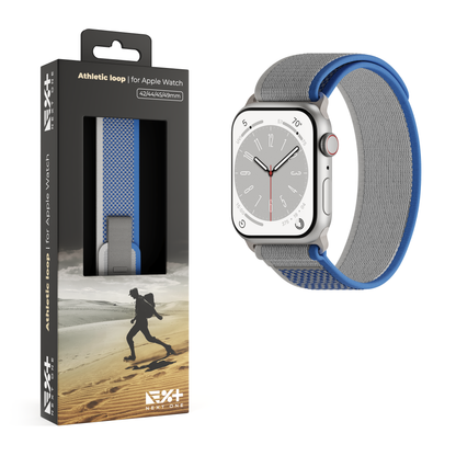 NEXT.ONE Athletic Loop für Apple Watch 42/44/45/49mm | Silver