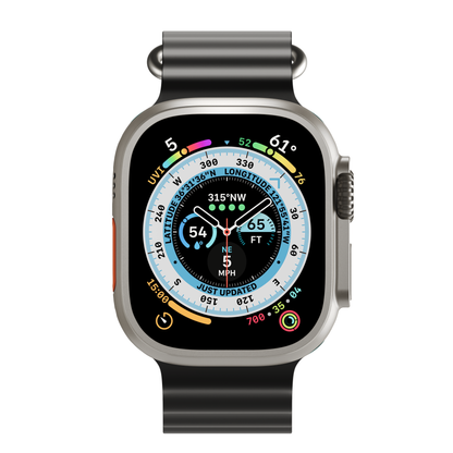 NEXT.ONE H2O Band für Apple Watch 42/44/45/49mm | Black