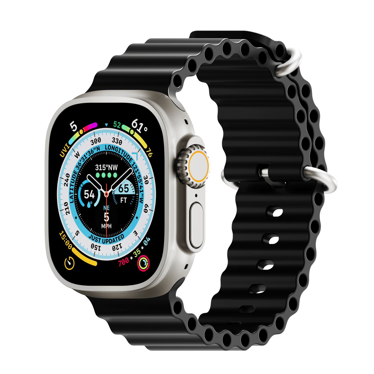 NEXT.ONE H2O Band für Apple Watch 42/44/45/49mm | Black