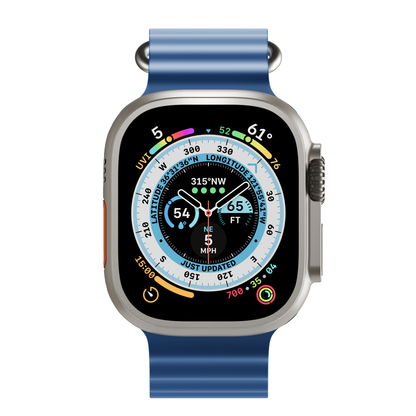 NEXT.ONE H2O Band für Apple Watch 42/44/45/49mm | Midnight Blue