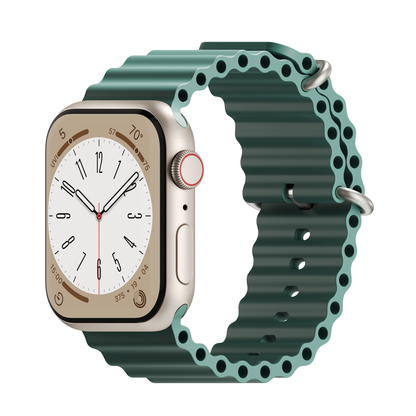 NEXT.ONE H2O Band für Apple Watch 42/44/45/49mm | Deep Sea Green