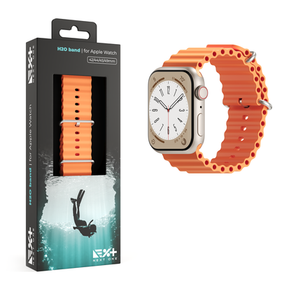 NEXT.ONE H2O Band für Apple Watch 42/44/45/49mm | Orange