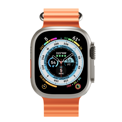 NEXT.ONE H2O Band für Apple Watch 42/44/45/49mm | Orange