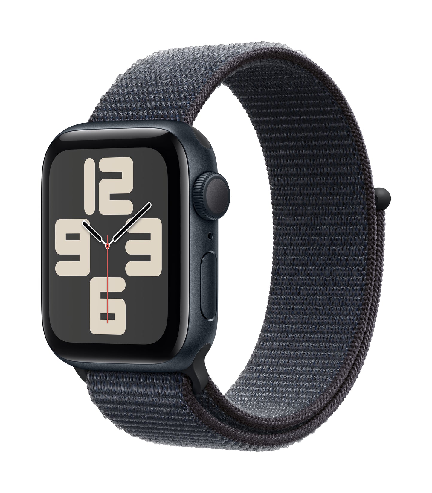 Apple Watch SE GPS 40mm Midnight Aluminium Case with Ink Sport Loop