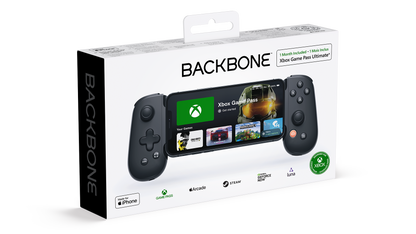 Backbone One Mobiler Gaming Controller, Xbox Edition mit Lightning, schwarz