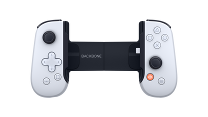 Backbone One Mobiler Gaming Controller, Playstation Edition mit Lightning, weiß