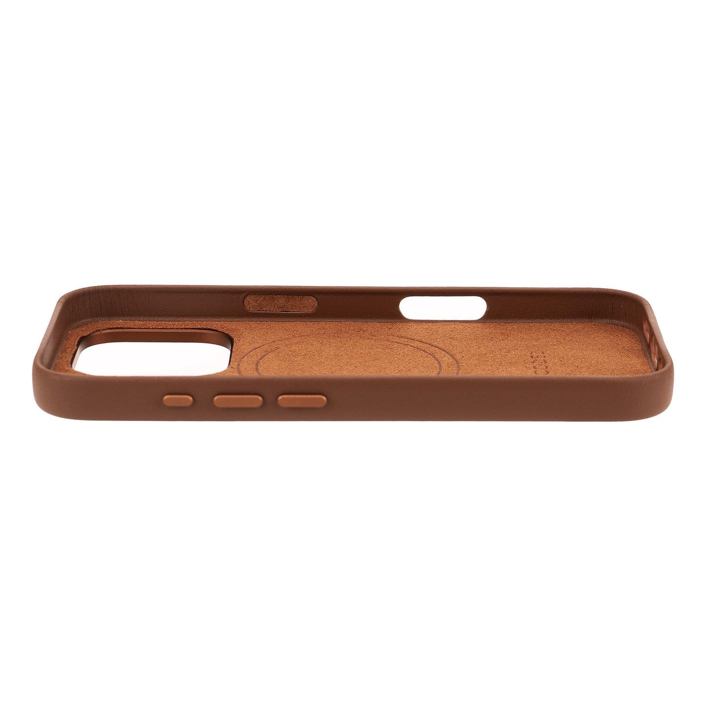 Decoded Leather Backcover iPhone 16 Pro Tan