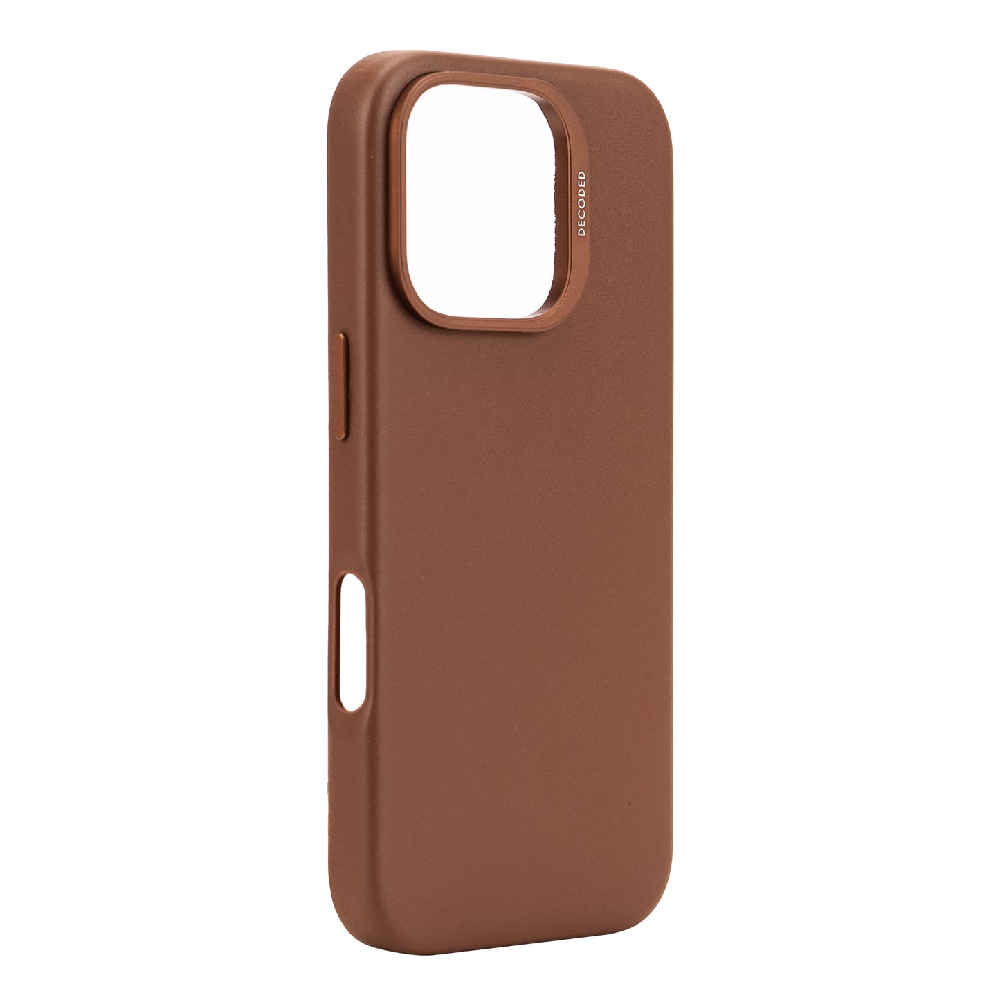 Decoded Leather Backcover iPhone 16 Pro Tan