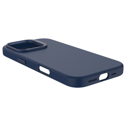 Decoded AntiMicrobial Silicone Backcover iPhone 16 Pro Navy