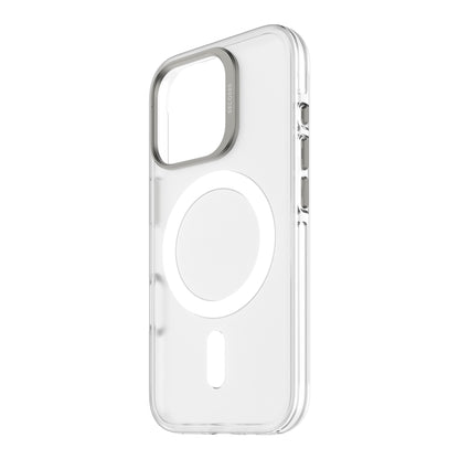 Decoded Recycled Plastic Backcover iPhone 16 Pro Transparent White