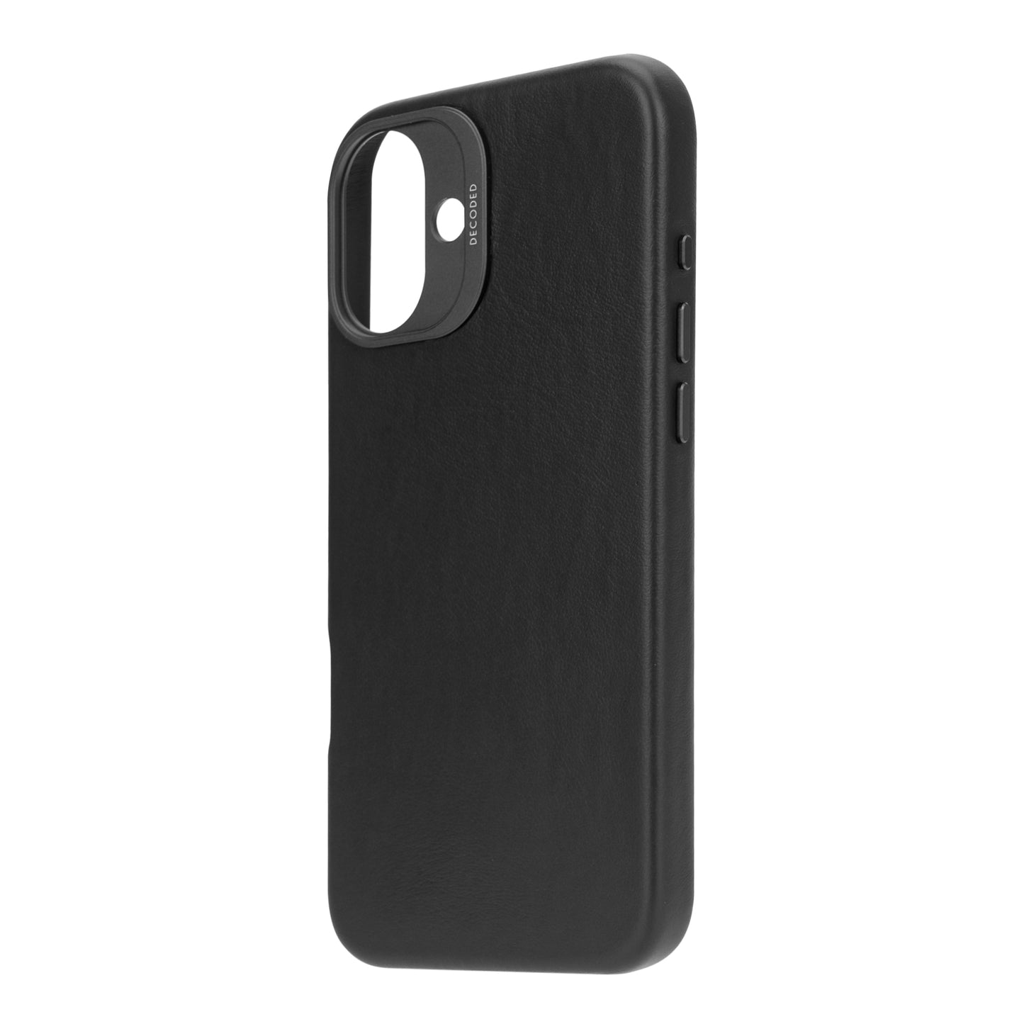 Decoded Leather Backcover iPhone 16 Plus Black