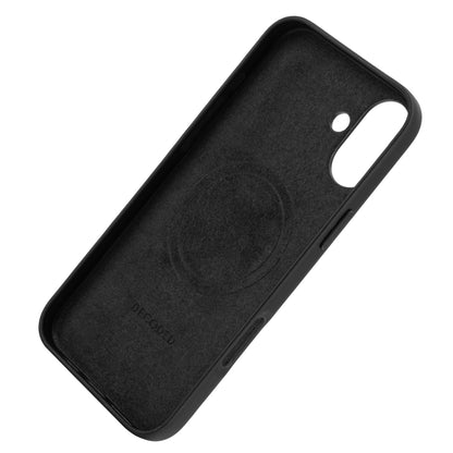 Decoded Leather Backcover iPhone 16 Plus Black