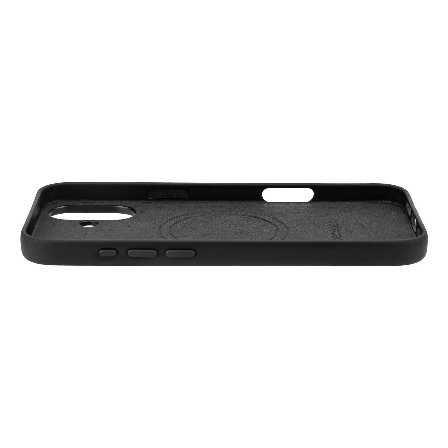 Decoded Leather Backcover iPhone 16 Plus Black