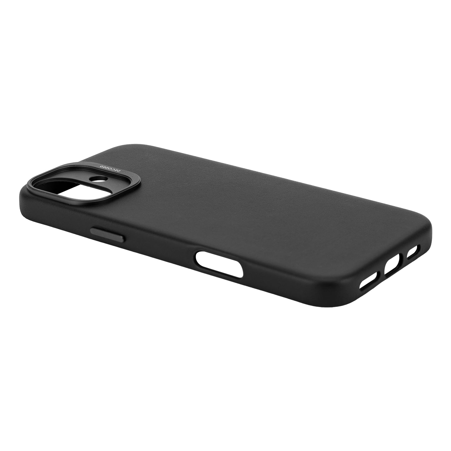 Decoded Leather Backcover iPhone 16 Plus Black