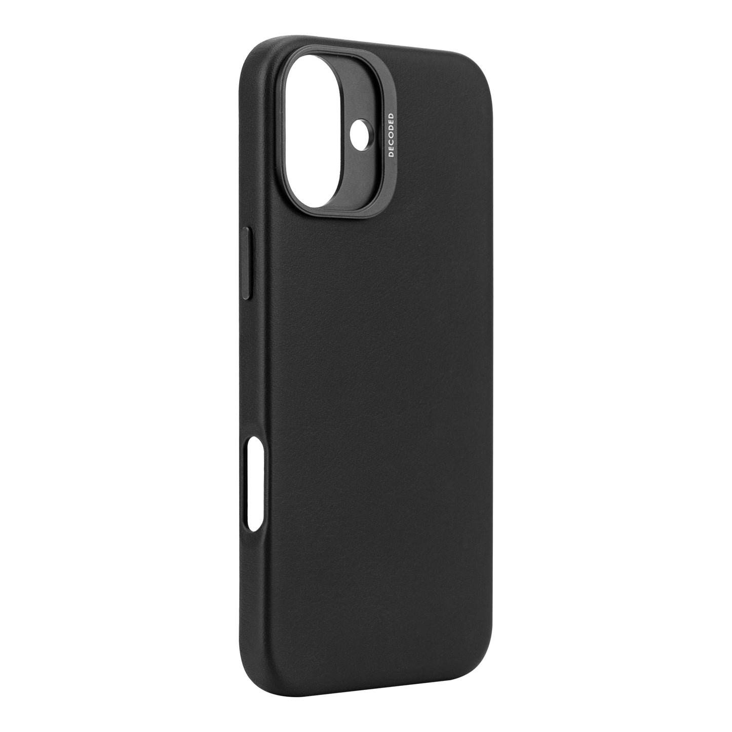 Decoded Leather Backcover iPhone 16 Plus Black