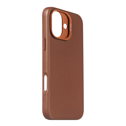 Decoded Leather Backcover iPhone 16 Plus Tan