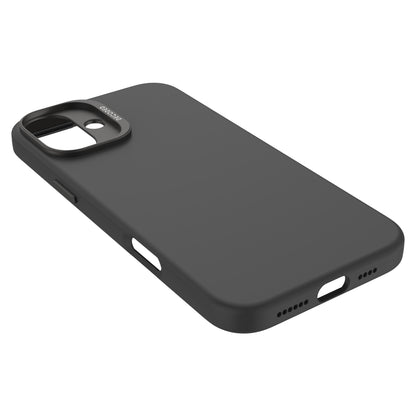 Decoded AntiMicrobial Silicone Backcover iPhone 16 Plus Black