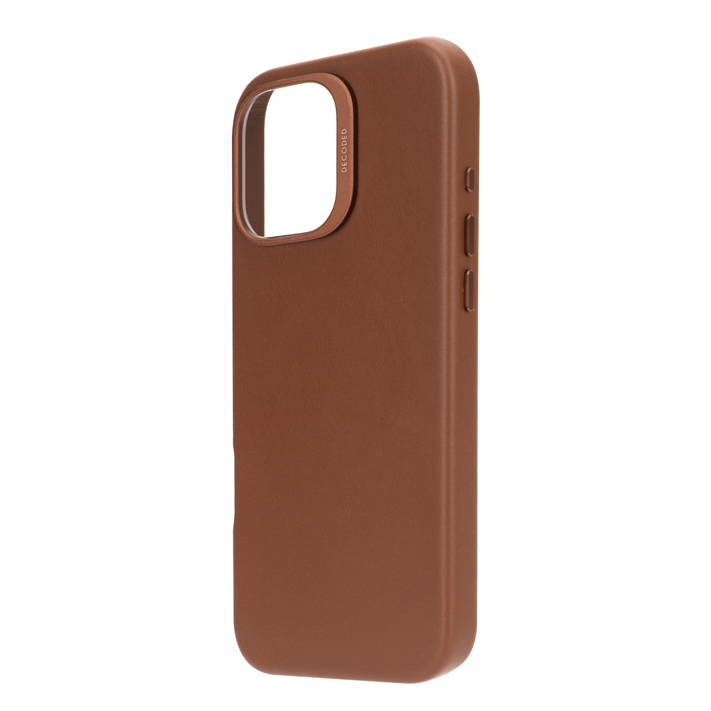 Decoded Leather Backcover iPhone 16 Pro Max Tan