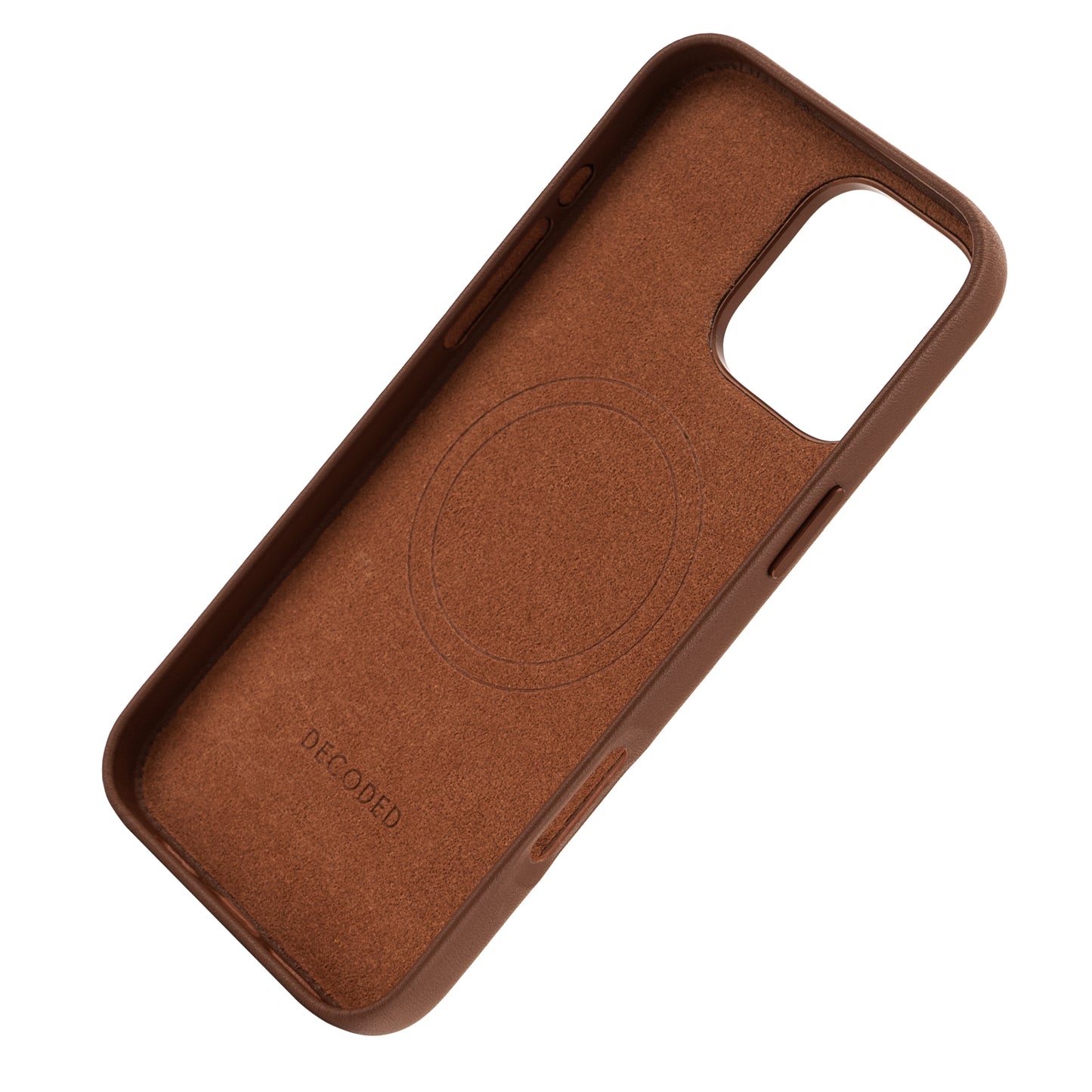 Decoded Leather Backcover iPhone 16 Pro Max Tan