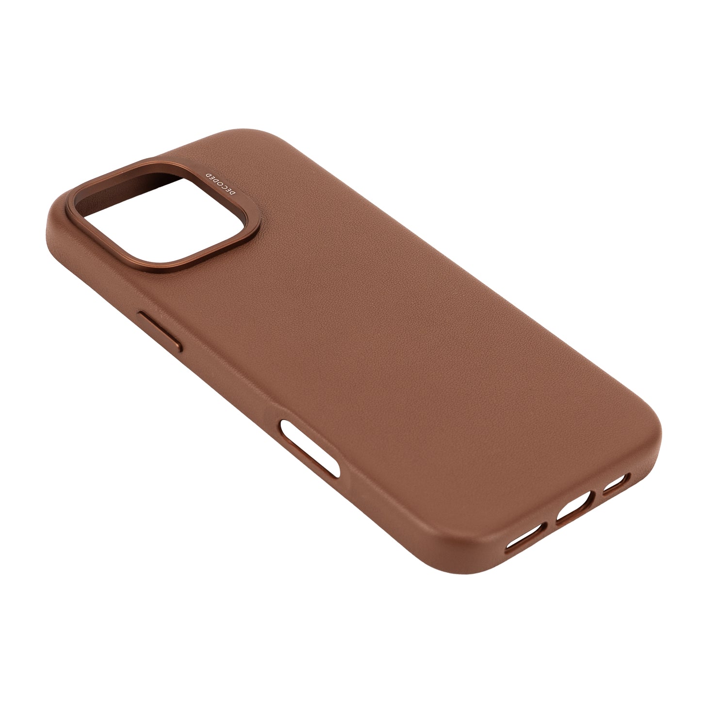 Decoded Leather Backcover iPhone 16 Pro Max Tan