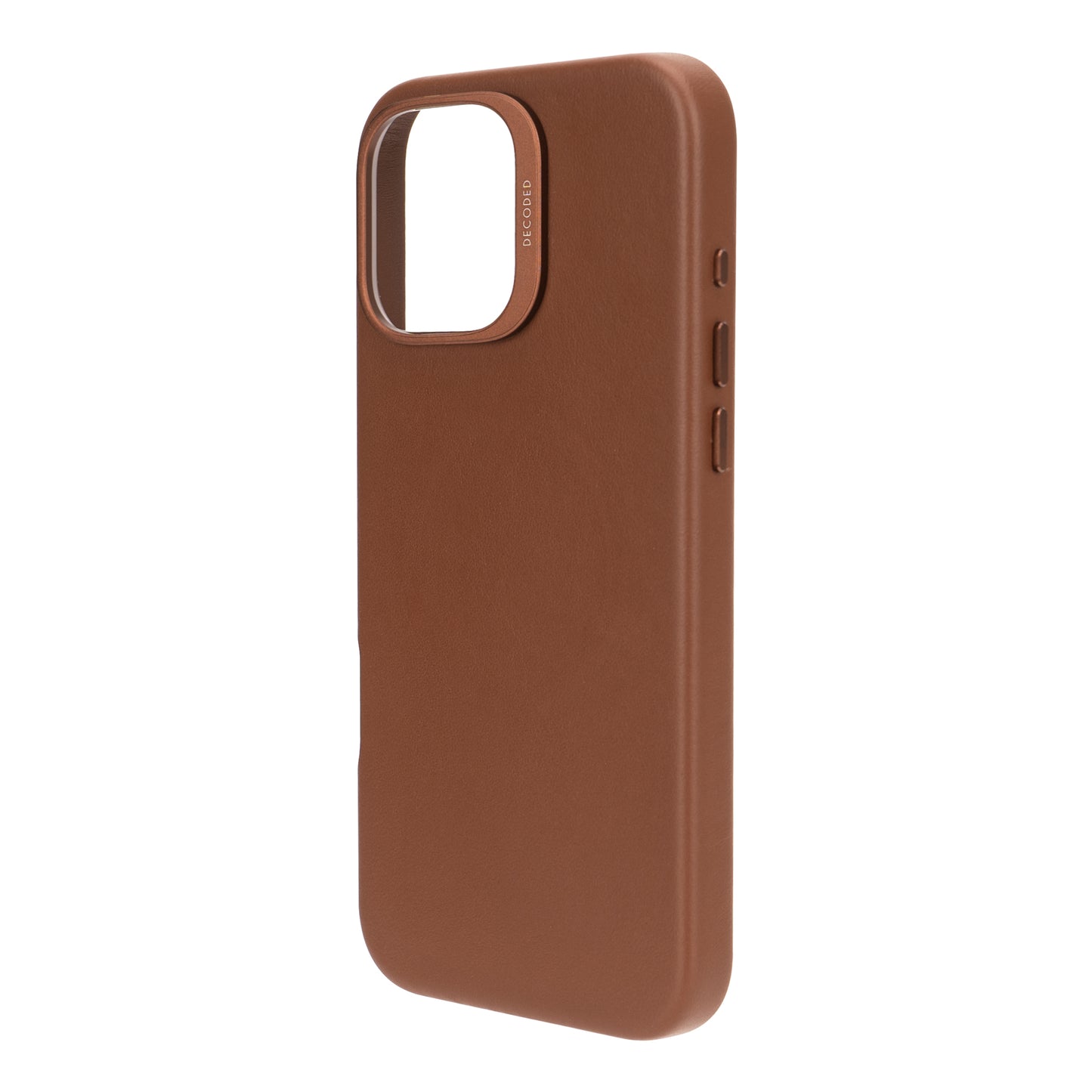 Decoded Leather Backcover iPhone 16 Pro Max Tan