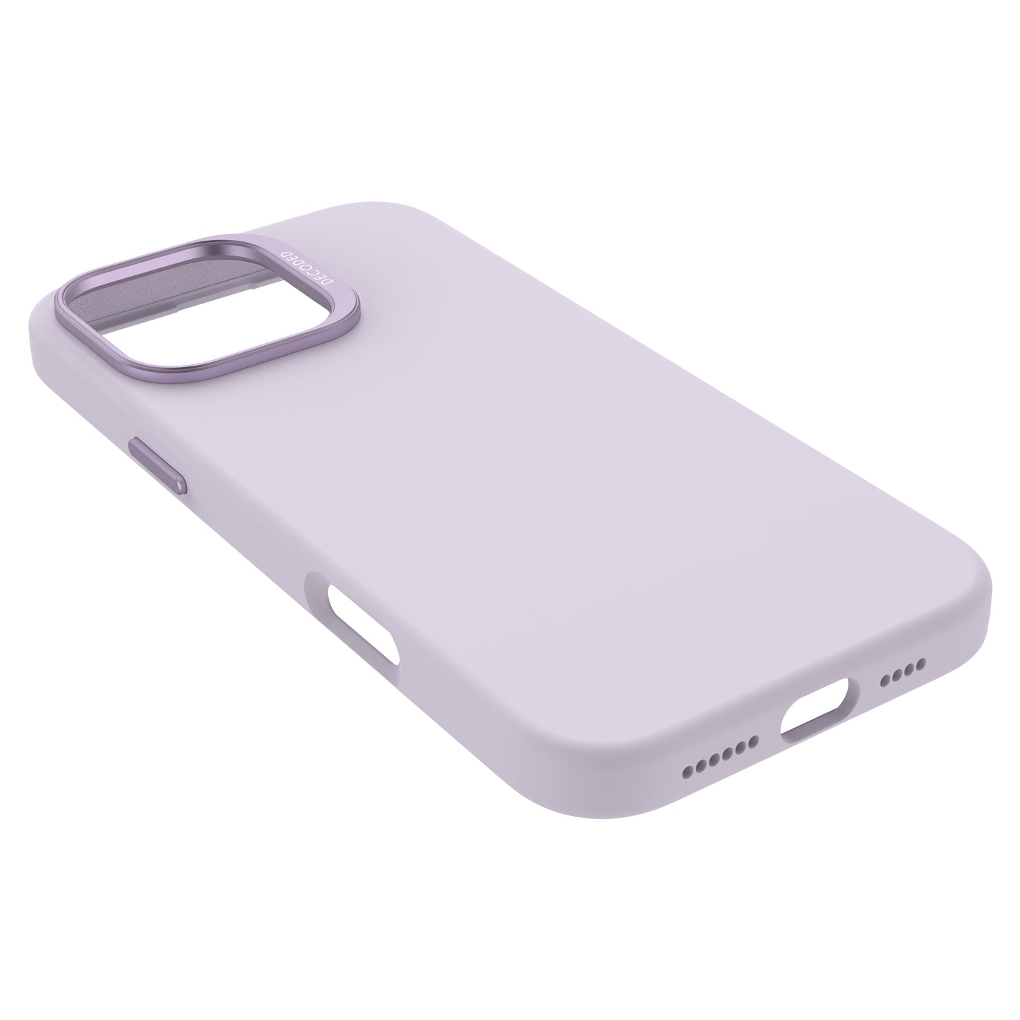 Decoded AntiMicrobial Silicone Backcover iPhone 16 Pro Max Lavender